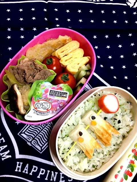 Snapdishの料理写真:高校生のムスメのお弁当♪|えりんさん