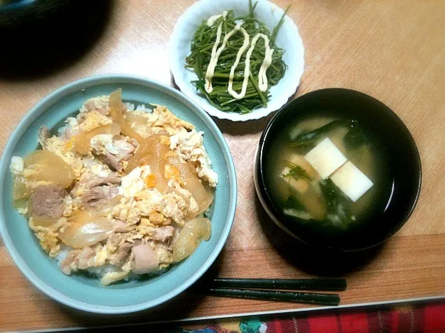 親子丼と木の芽！|Ichimuraさん