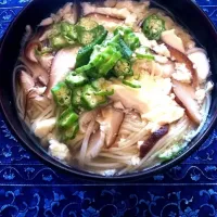 Snapdishの料理写真:にゅうめん|piiiiiさん