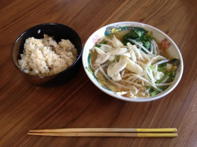 あさりご飯とあごラーメン|jikoさん