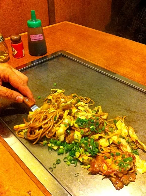 Snapdishの料理写真:kim chee yakisoba|ginaさん