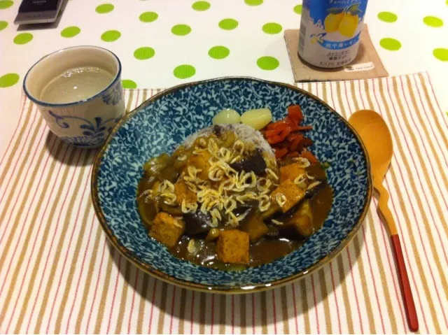 なすと豆腐のカレー|ミセスドーナッツさん