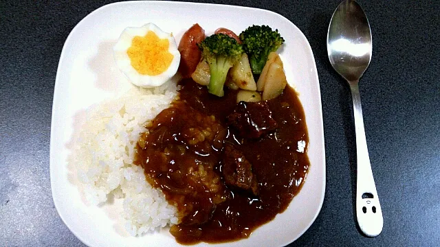 カレーとｼﾞｬｰﾏﾝﾎﾟﾃﾄ|秘密あっこさん