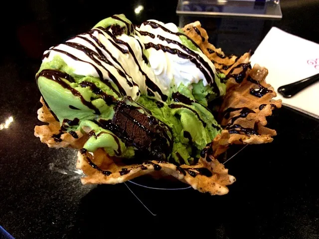 New york chocolate green tea !sooo yummy|Watashiさん