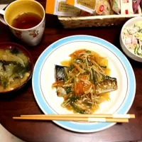 さばの野菜あんかけ|もこさん