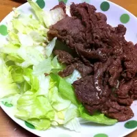 バター醤油風牛肉炒め♡|ちいたんさん