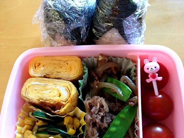 Snapdishの料理写真:そして今日は小学生も遠足弁当🌟|松浦有里さん