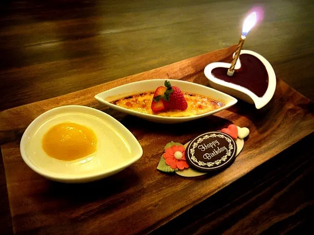 Bday Dessert Plate|helenさん