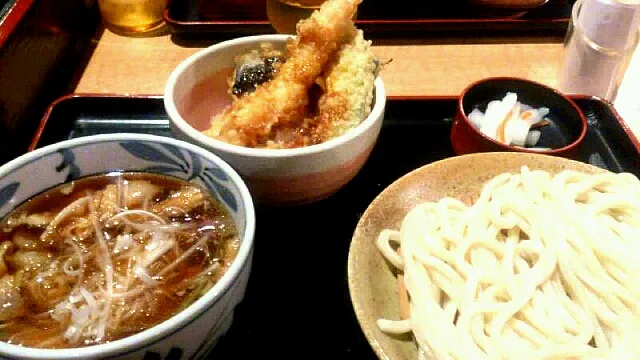 肉汁うどん ミニ天丼|Maaaariさん