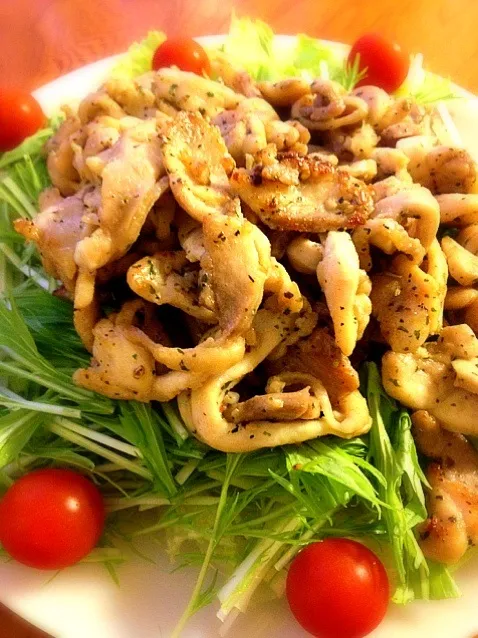 鶏ももバジル焼き|NYKさん