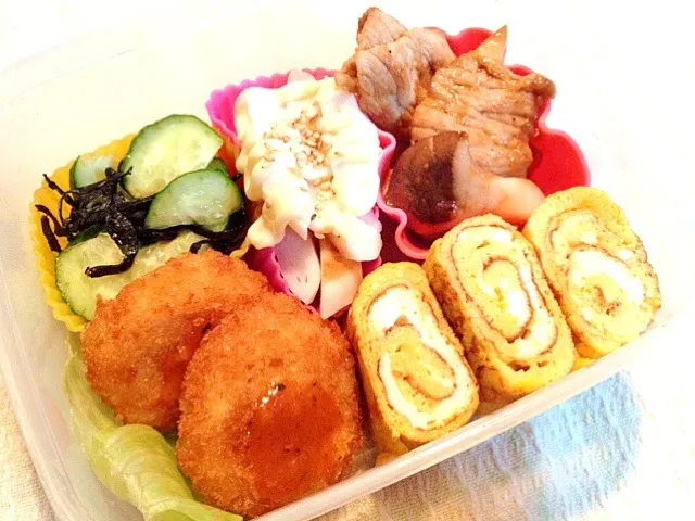 Snapdishの料理写真:ぱぱ弁当|kysbooさん