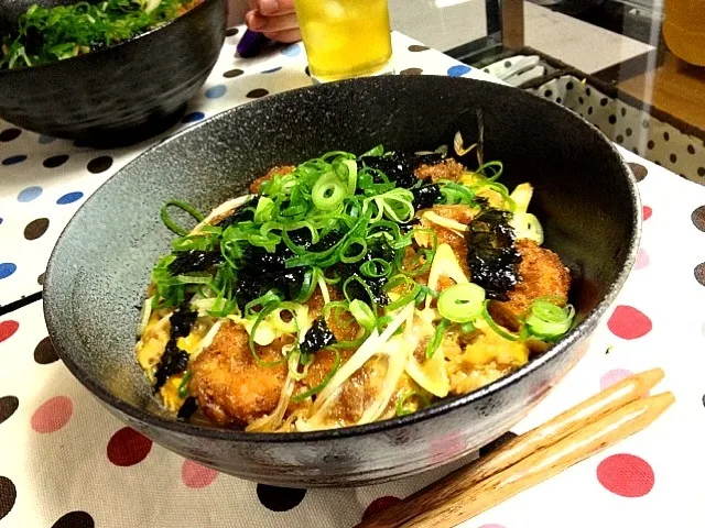 Snapdishの料理写真:カツとじ丼|ましおりさん