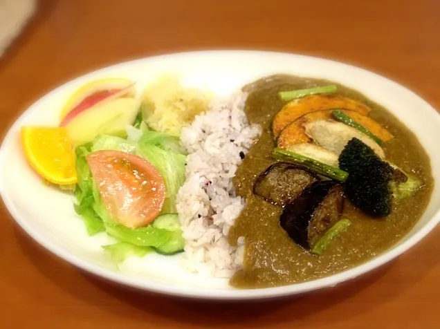 挽肉と野菜のカレー|しろくまさん