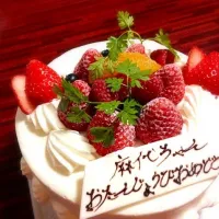 誕生日ケーキ|xmayoxさん