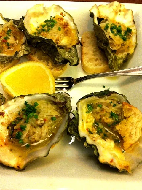 charred oysters|Marge Shumerさん