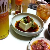 Snapdishの料理写真:晩酌～ヾ(＠⌒ー⌒＠)ノ|もっちさん