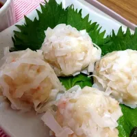 海老とはんぺんの焼売|ろびたんさん