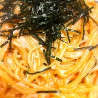 Snapdishの料理写真:明太パスタ|山田さん