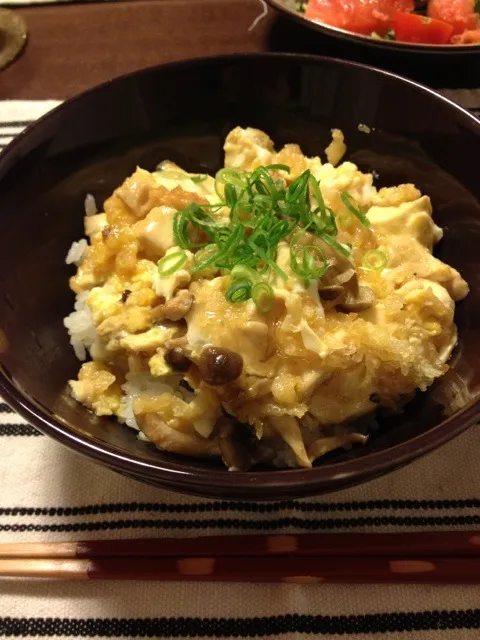 Snapdishの料理写真:たぬき豆腐丼|namu*さん