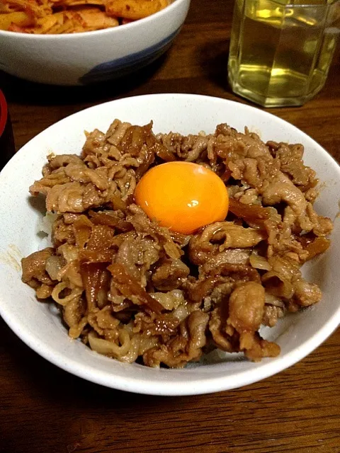 Snapdishの料理写真:豚の生姜焼き丼|谷口侑矢さん