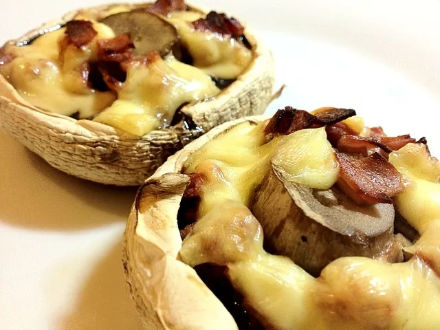 Roast Mushroom with Ham & Cheese|james ngさん