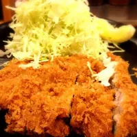 Snapdishの料理写真:チキンかつ定食|よたろうさん