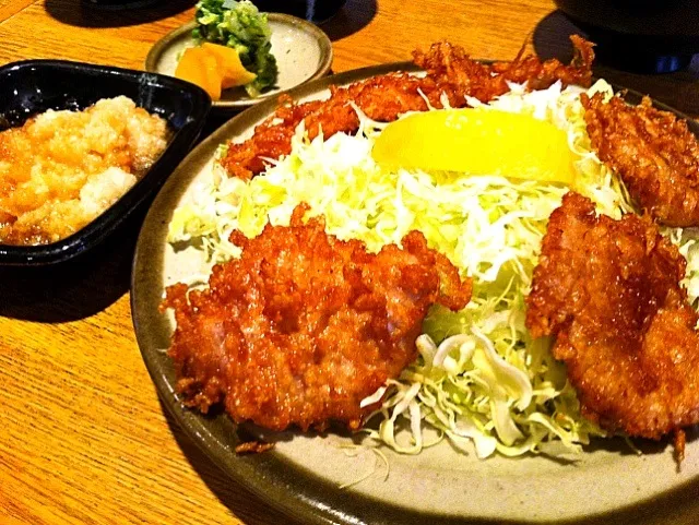 豚から(豚の唐揚げ)定食|塩豚骨さん