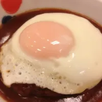 侮れない松屋のデミたまバーグ定食！|腰砕けパイナポーさん