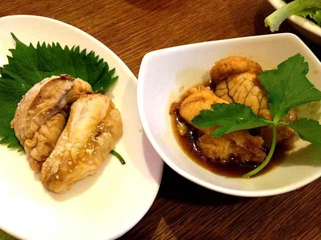 真鯛の白子塩焼きと子の煮付け|naoさん