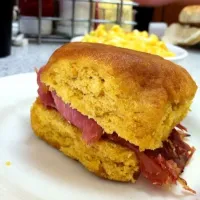 country ham and sweet pototo biscuit|Tamra Talmadge-Andersonさん