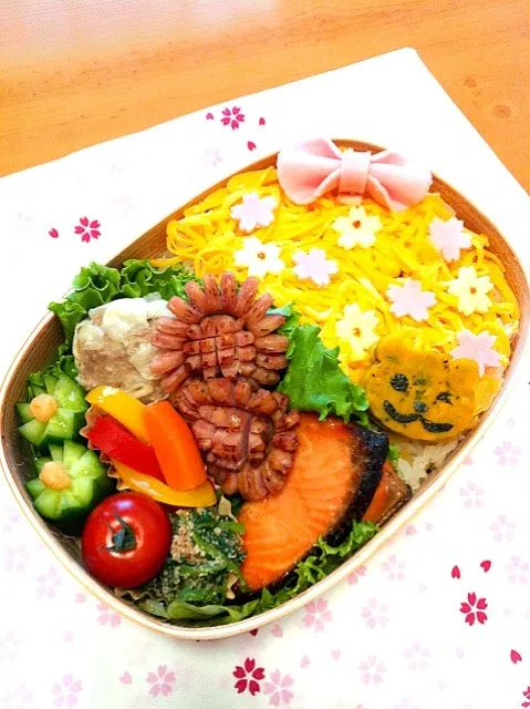 やったね花金！ちらし寿司弁当|ミホさん