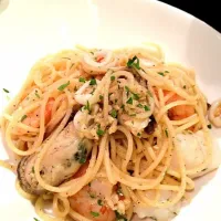 Snapdishの料理写真:aglio olio|Camiliaさん