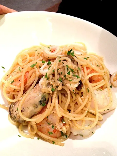 Snapdishの料理写真:aglio olio|Camiliaさん