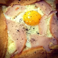 Snapdishの料理写真:paris ham n egg crepe|Camiliaさん