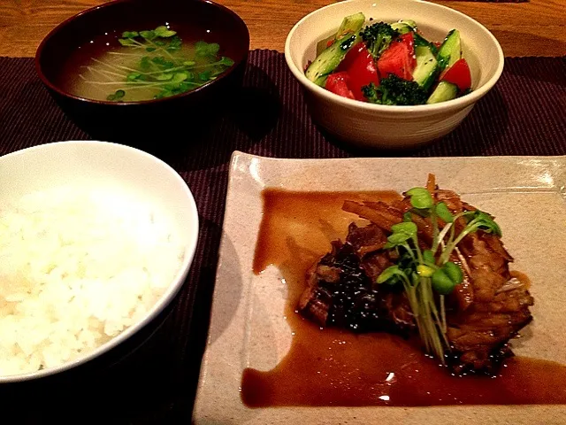 真鯛の煮付け定食|koji toyodaさん