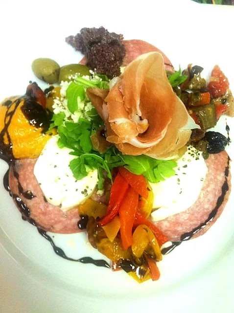 PROSCIUTTO ANTIPASTI w/  TAPENADE. ROMESCO AND CAPONATA|GREG ARNOLDさん