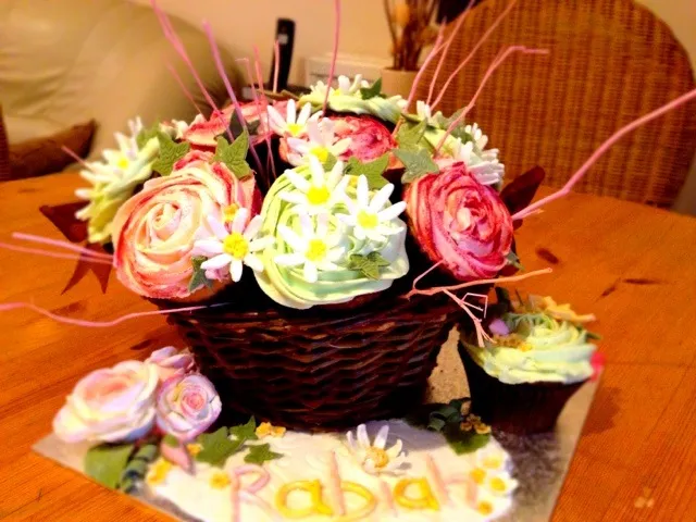 cupcake bouquet|shafiyaさん