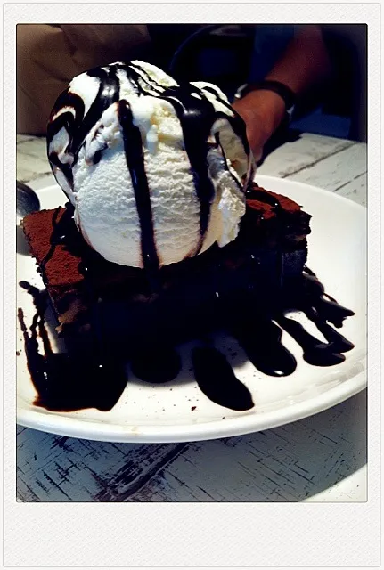 chocolate brownie + 🍦|ganさん