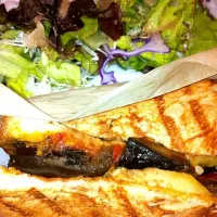 roasted veggie panini|ginaさん