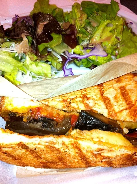 roasted veggie panini|ginaさん