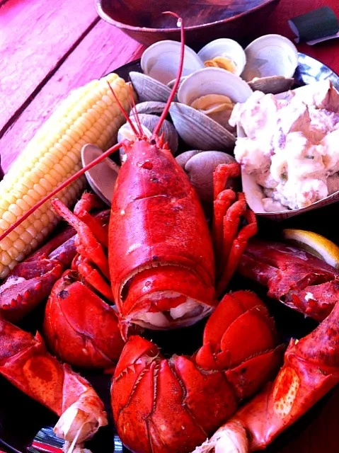 lobster and clam boil|Cindyさん