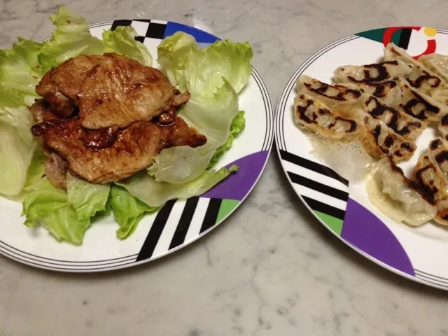 生姜焼きと餃子|高山 松太さん