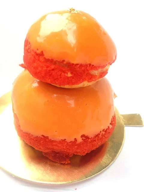 orange choux cream|sasithorn sinhaseniさん