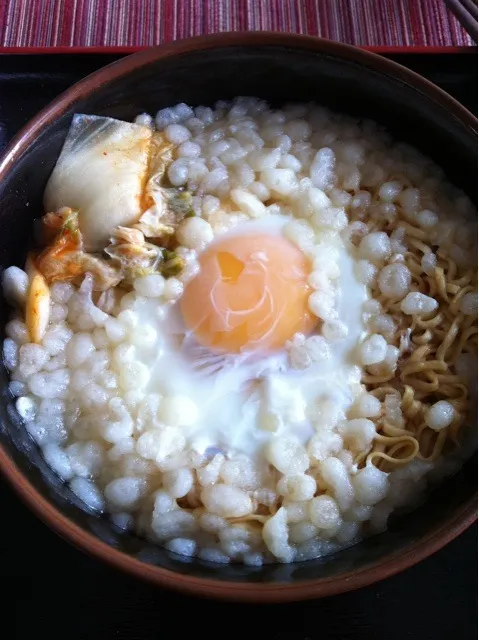 チキンラーメンキムチ|らくださん