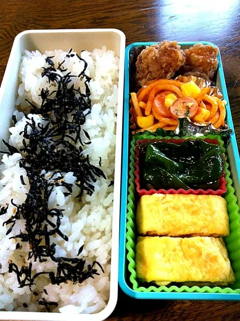 Snapdishの料理写真:今日の娘弁当|のんさん