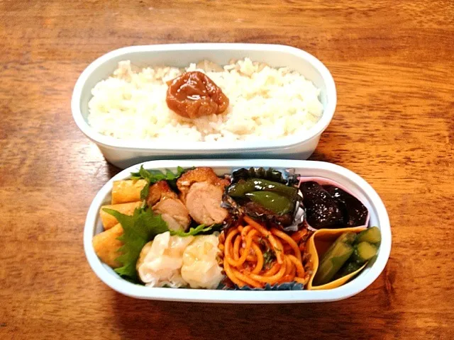 Snapdishの料理写真:5月21日のお弁当|びーぴーえすさん