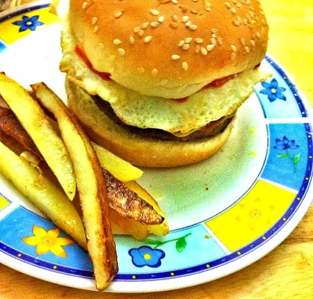 Double decker Burger|caren memanさん