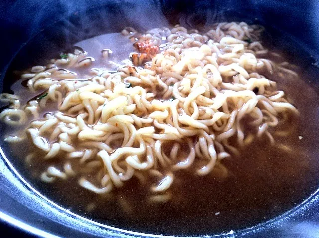 Snapdishの料理写真:具なし味噌ラーメン|ayaさん