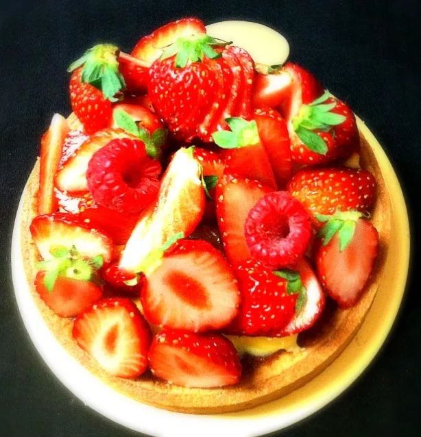 Tarte aux fraise des bois|tonさん