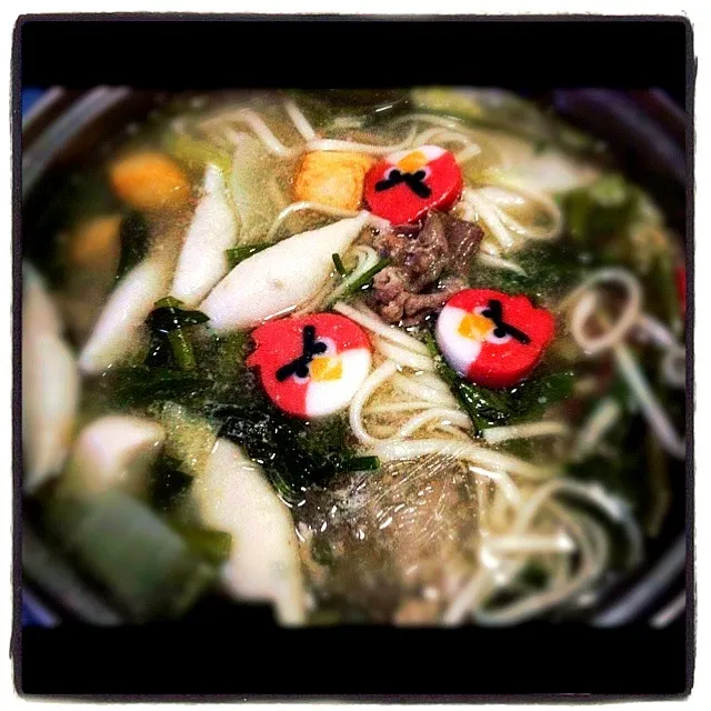 hot pot angry bird hahaha|sanさん